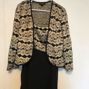 Cocktail dress. Black